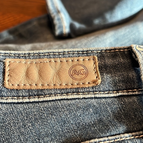 AG-ED DENIM LEGGING SUPER SKINNY ANKLE. SIZE 23. NWOT MEDIUM WASH. - Picture 13 of 13